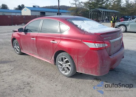 2014 Nissan Sentra Sr z USA, uszkodzony, nr VIN 3N1AB7AP6EY271924